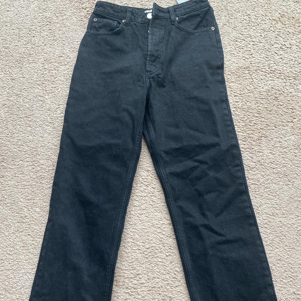 Zara Women’s Dark Denim Pants Size 36 (US Size 4)